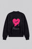 FLUFFY KNITWEAR - BLACK