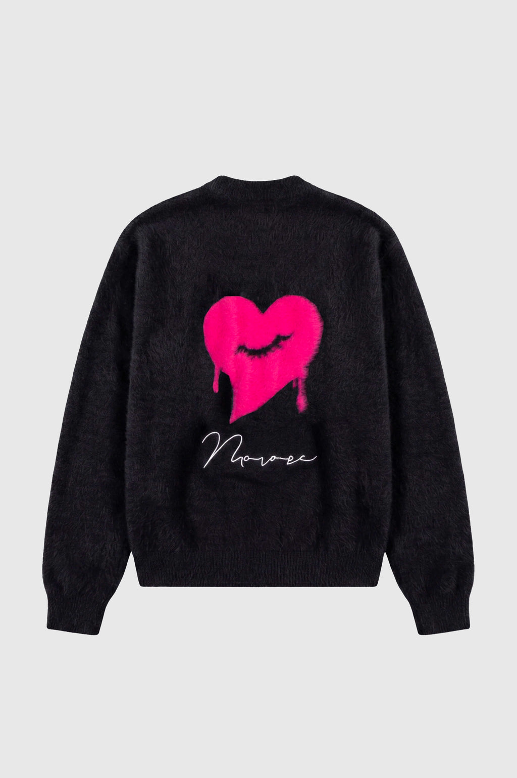 Fluffy Knitwear - BLACK