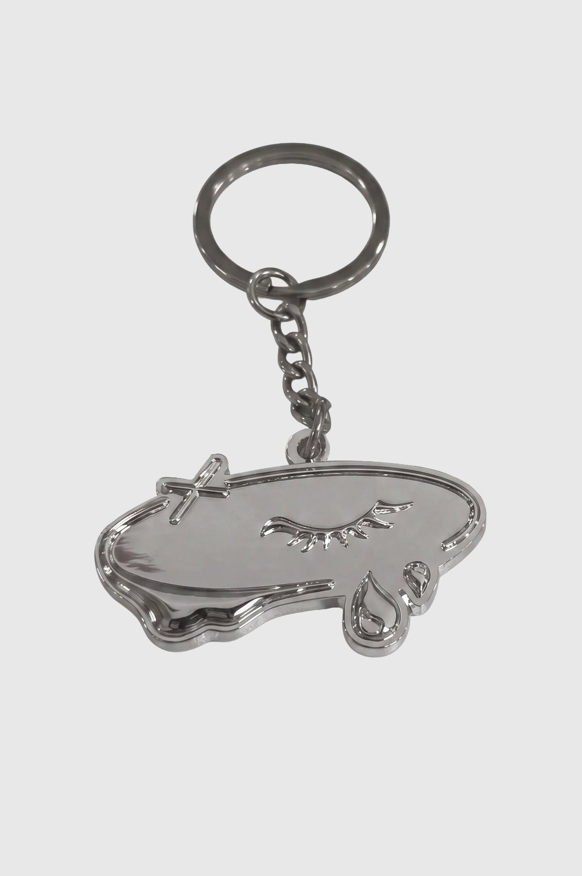 Chrome Key Ring