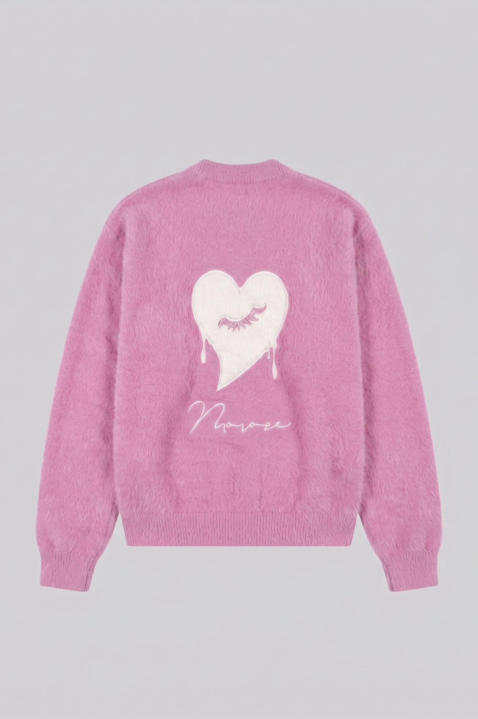 FLUFFY KNITWEAR - LIGHT PINK
